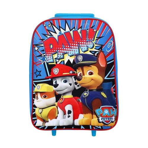 Paw patrol wheeled trolley - wheeled, bag