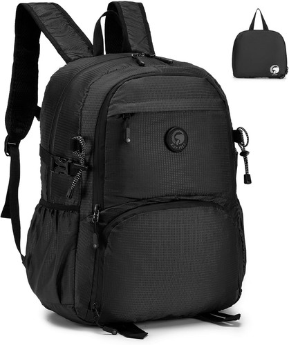 Bagzy foldable travel backpack - foldable,
